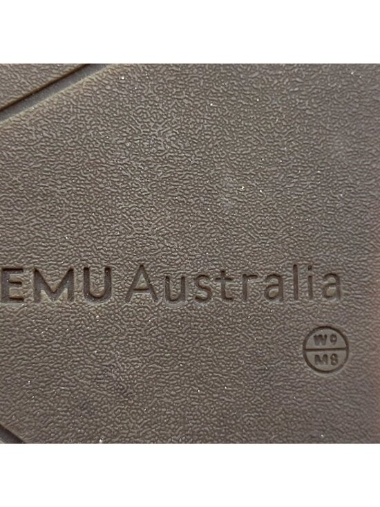 EMU Australia Burnie sz 9 soft suede moccasin boot lace up brown